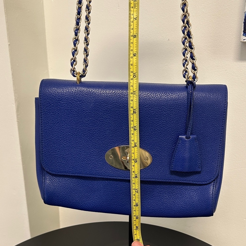 Mulberry Royal Blue Leather Shoulder Bag - Picture 12 of 12